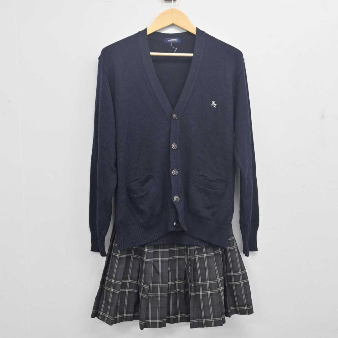 【中古】千葉県 野田中央高等学校 女子制服 3点 (ブレザー・ニット・スカート) sf055450 | 中古制服通販パレイド