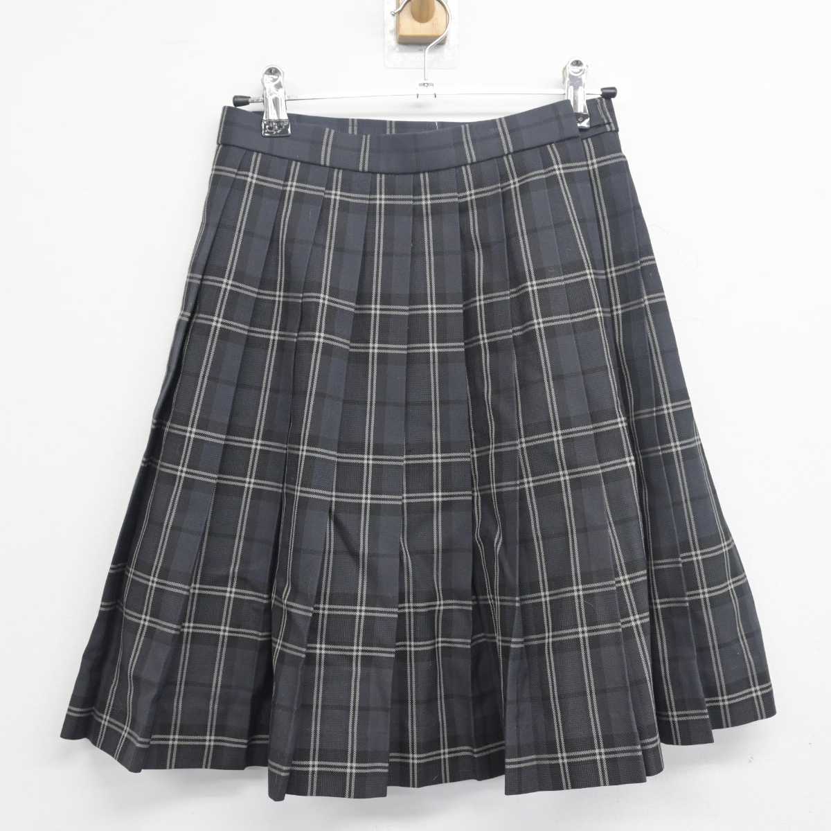 【中古】千葉県 野田中央高等学校 女子制服 3点 (ブレザー・ニット・スカート) sf055450