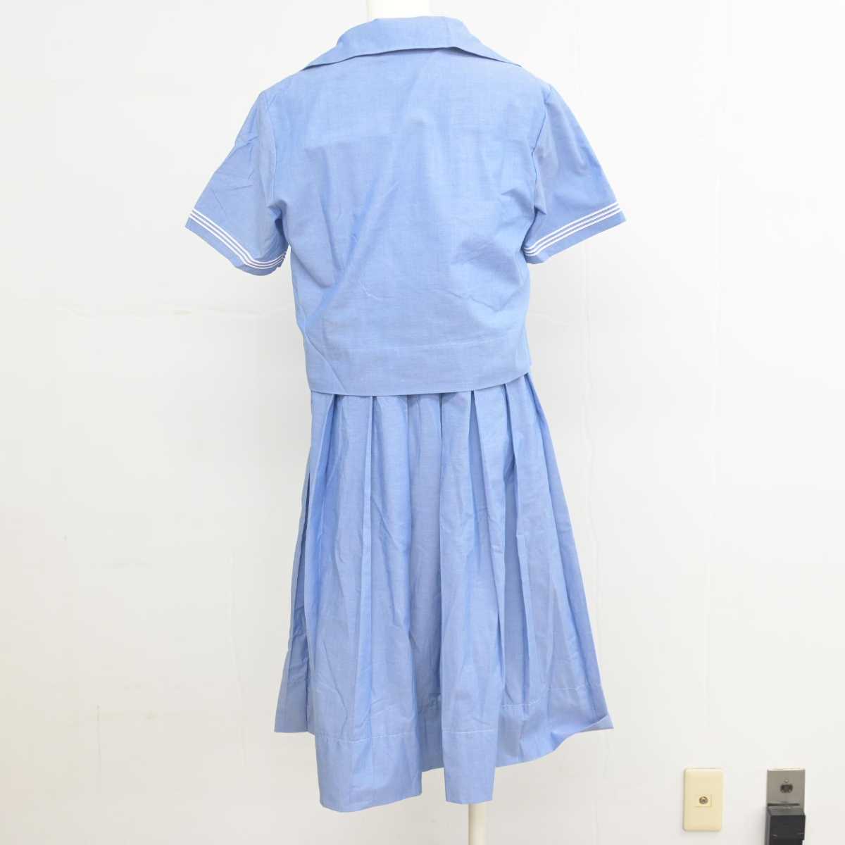 【中古】熊本県 ルーテル学院中学・高等学校 女子制服 3点 (セーラー服・ジャンパースカート) sf055458