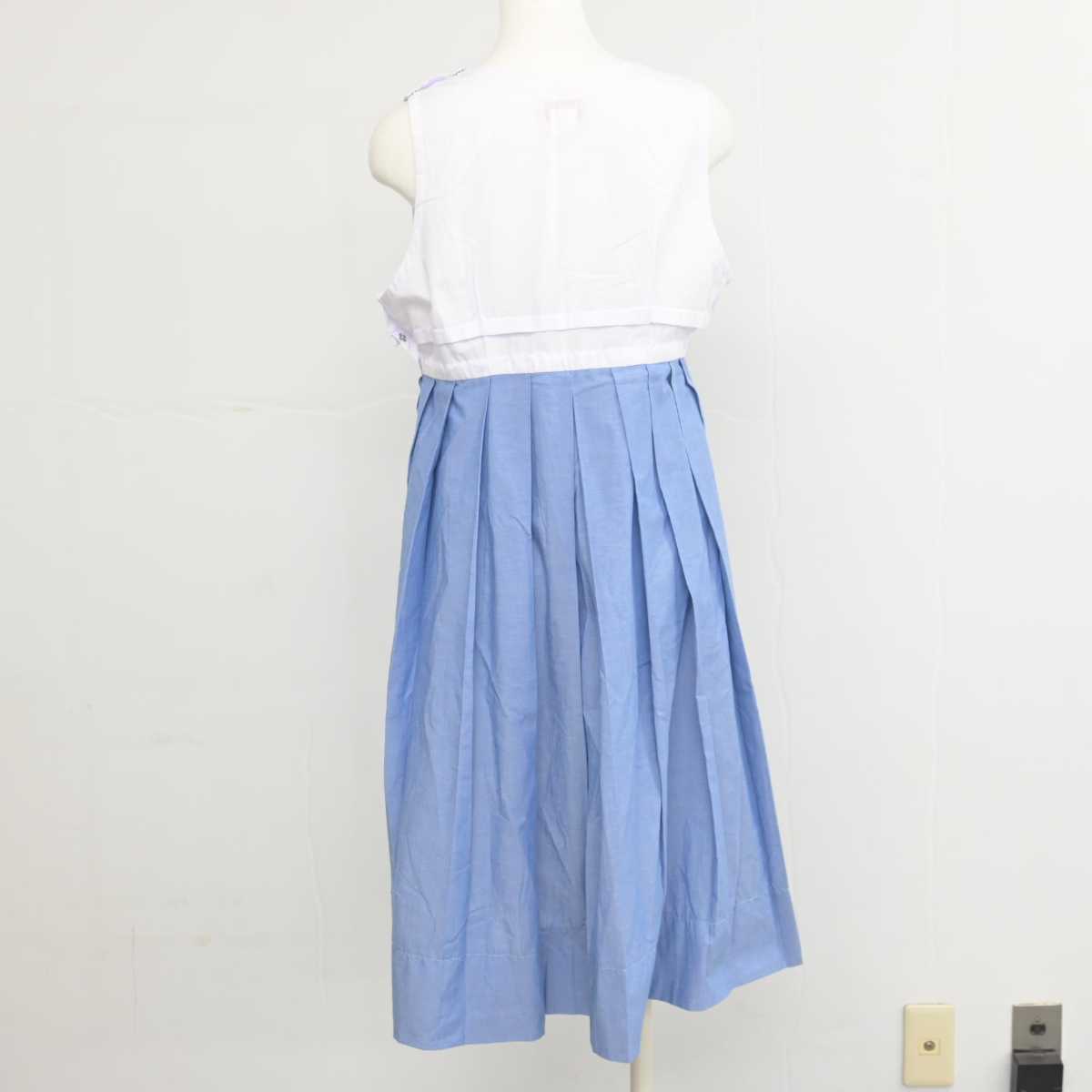 【中古】熊本県 ルーテル学院中学・高等学校 女子制服 3点 (セーラー服・ジャンパースカート) sf055458