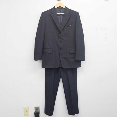 【中古】熊本県 ルーテル学院中学・高等学校 男子制服 2点 (ブレザー・ズボン) sf055461