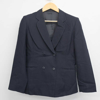 【中古】岡山県 津山高等学校 女子制服 4点 (ブレザー・シャツ・スカート) sf055475