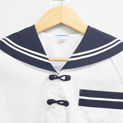 【中古】静岡県 西遠女子学園中学校・高等学校 女子制服 2点 (セーラー服・セーラー服) sf055483