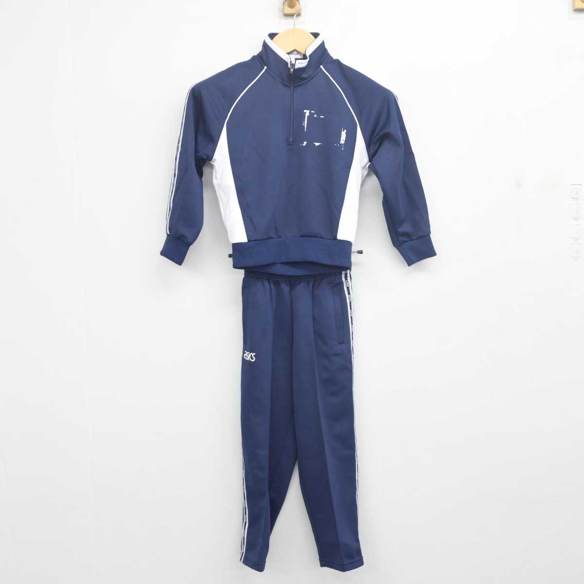 【中古】岡山県 河辺小学校 女子制服 3点 (ジャージ 上・体操服 上・ジャージ 下) sf055484