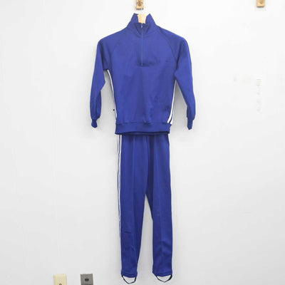 【中古】岡山県 奈義小学校 女子制服 2点 (ジャージ 上・ジャージ 下) sf055487