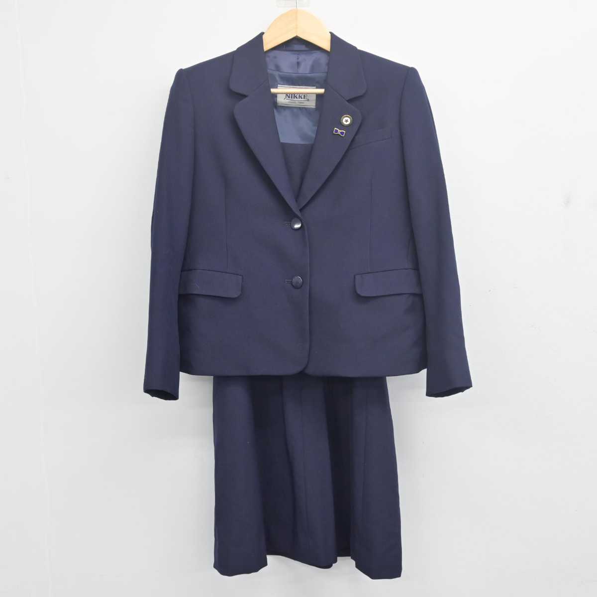 【中古】埼玉県 熊谷女子高等学校 女子制服 2点 (ブレザー・ジャンパースカート) sf055488