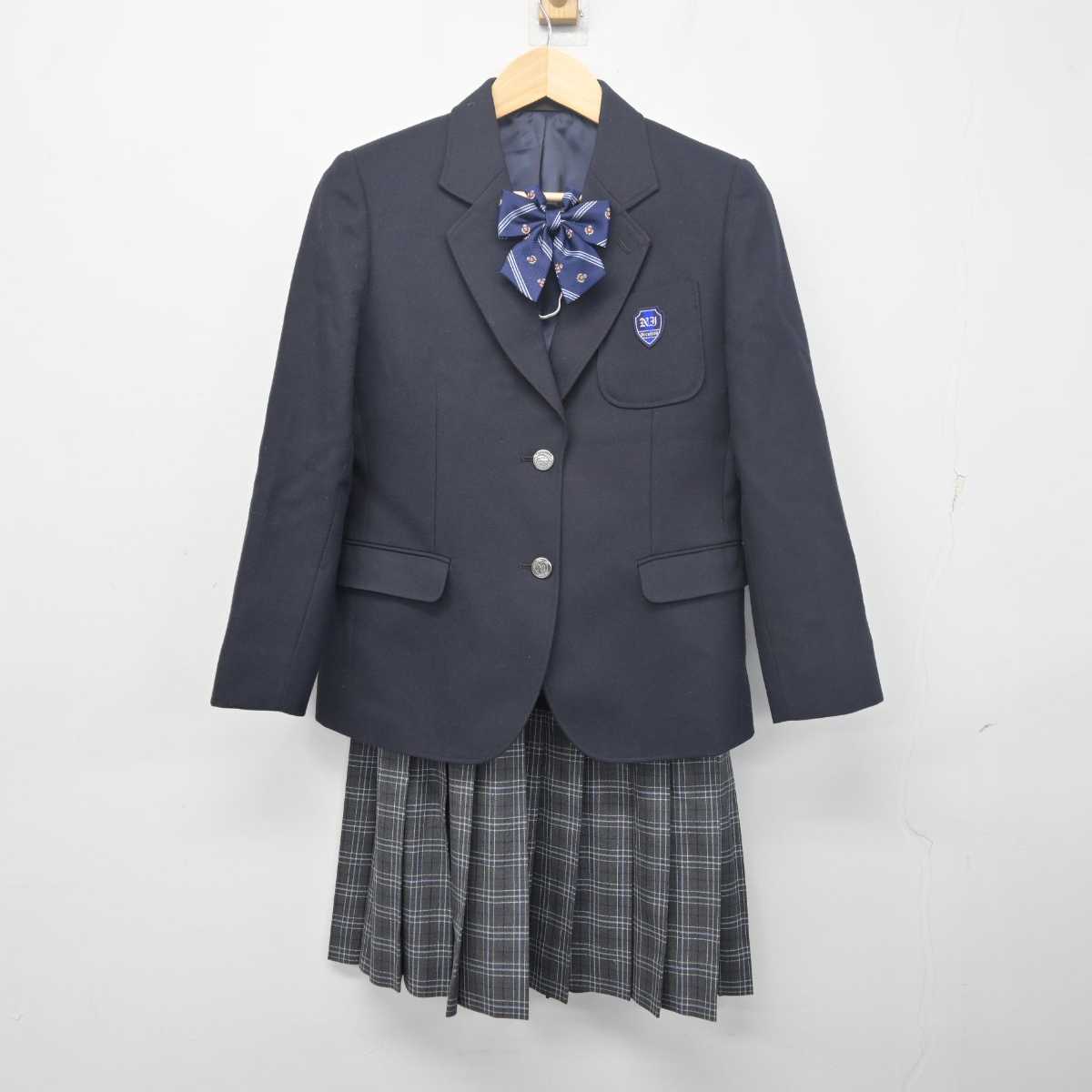 【中古】東京都 西池袋中学校 女子制服 3点 (ブレザー・スカート) sf055502