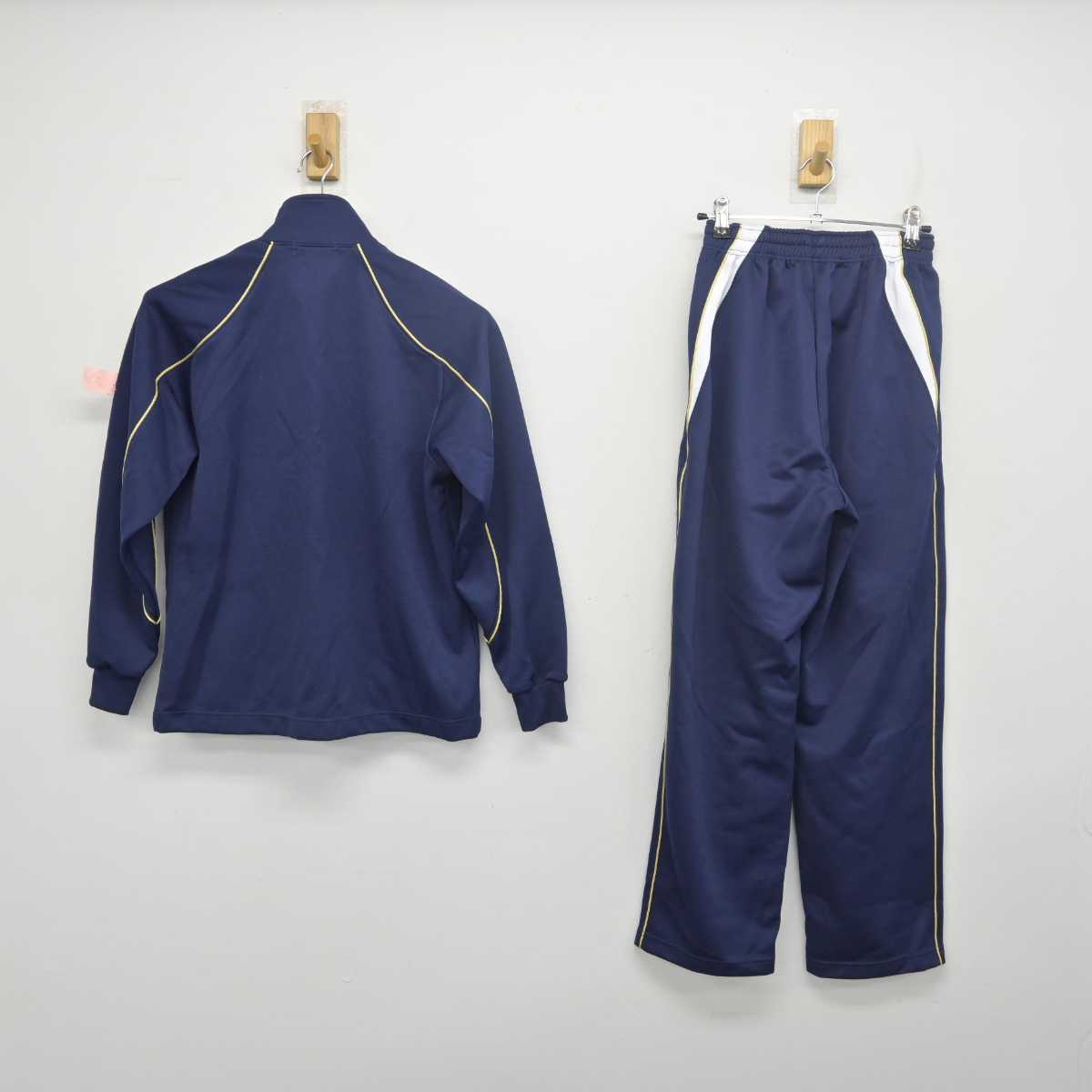 【中古】埼玉県 栄東中学校 女子制服 2点 (ジャージ 上・ジャージ 下) sf055505