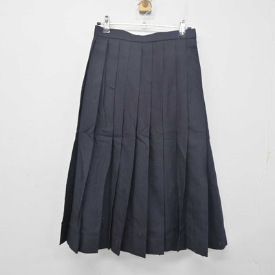 【中古】埼玉県 星野学園中学校  女子制服 2点 (セーラー服・スカート) sf055516