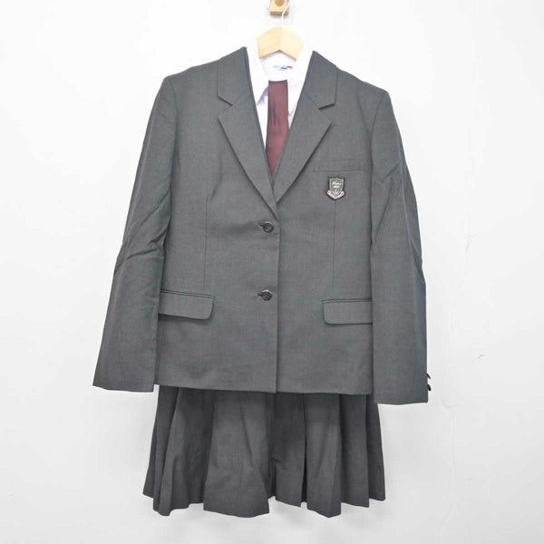 中古】埼玉県 星野高等学校 女子制服 5点 (ブレザー・ベスト