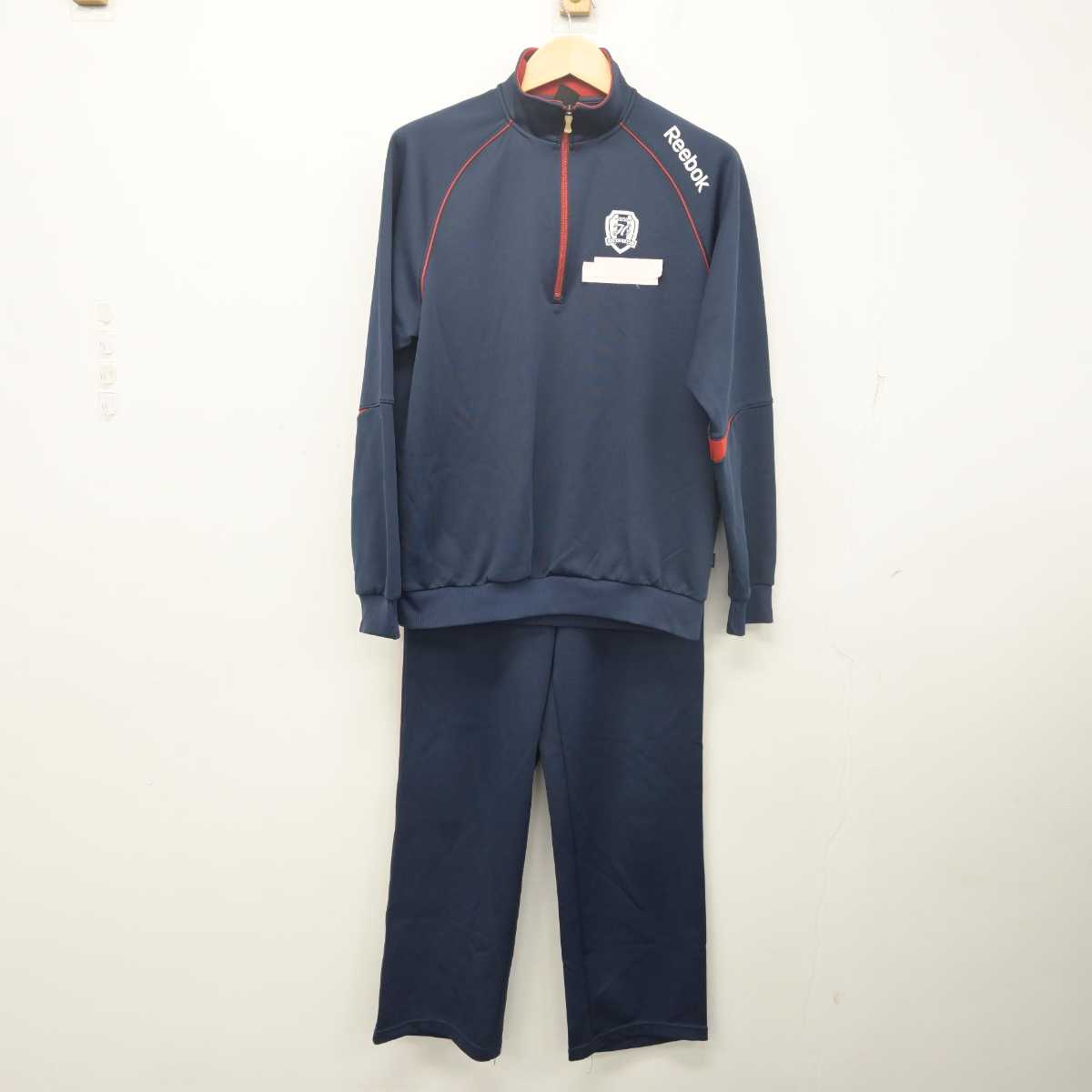 【中古】埼玉県 星野高等学校 女子制服 2点 (ジャージ 上・ジャージ 下) sf055523