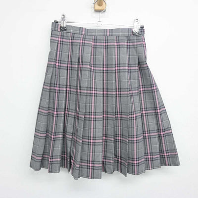 【中古】 クラーク記念国際高等学校 女子制服 5点 (ブレザー・シャツ・スカート) sf055526