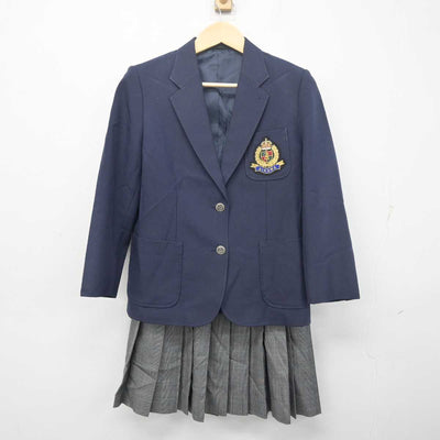 【中古】神奈川県 愛川中学校  女子制服 2点 (ブレザー・スカート) sf055528