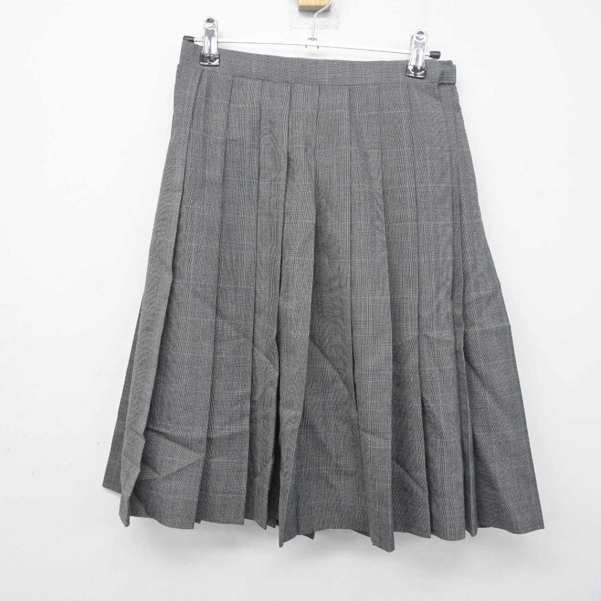 【中古】神奈川県 愛川中学校  女子制服 2点 (ブレザー・スカート) sf055528