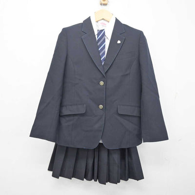 【中古】神奈川県 相模田名高等学校 女子制服 5点 (ブレザー・シャツ・スカート) sf055529