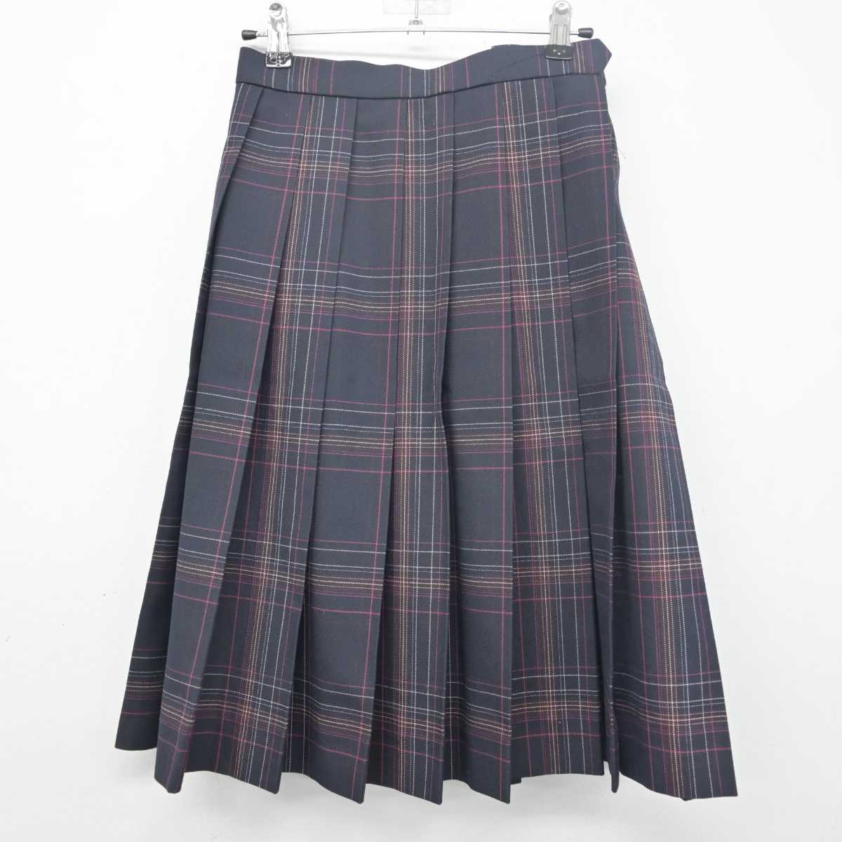 【中古】千葉県 磯辺中学校 女子制服 4点 (ブレザー・シャツ・スカート) sf055540