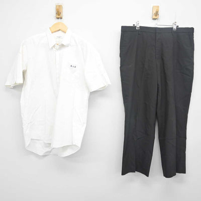 【中古】愛知県 春日井工科高等学校 男子制服 2点 (シャツ・ズボン) sf055547