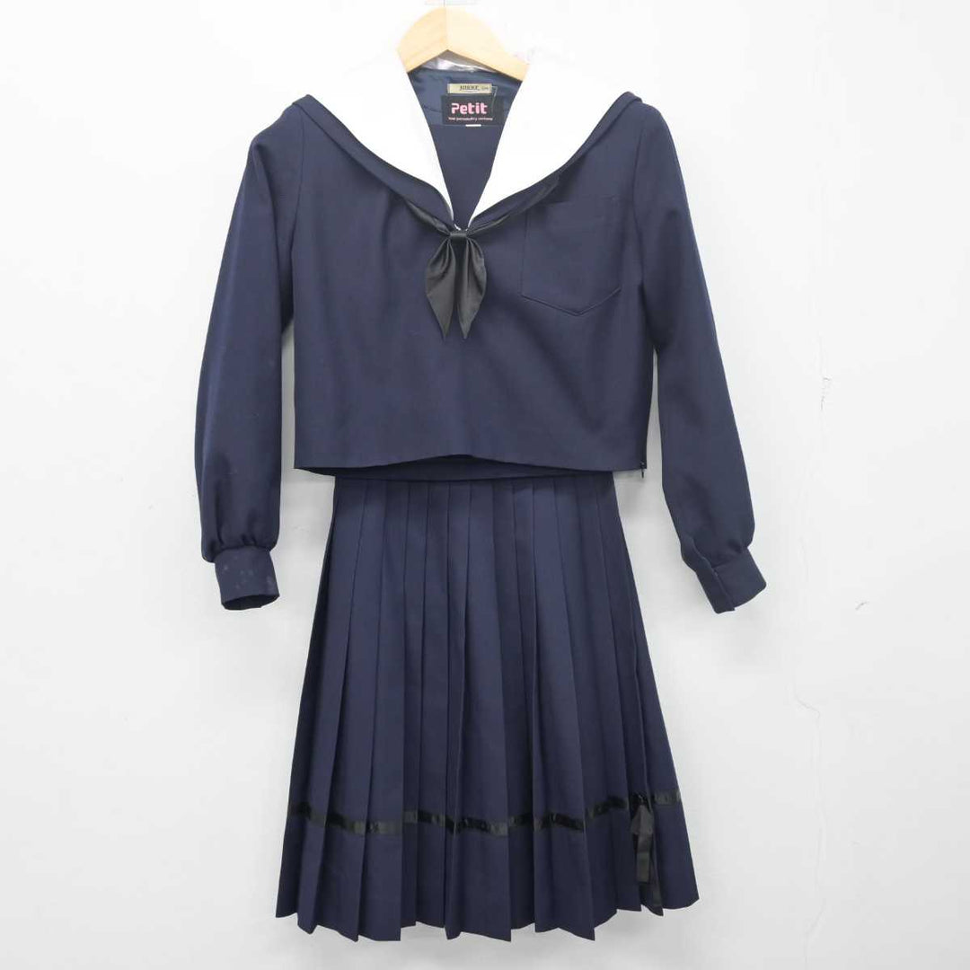 【中古】岐阜県 加納高等学校 女子制服 3点 (セーラー服・スカート) sf055580 | 中古制服通販パレイド