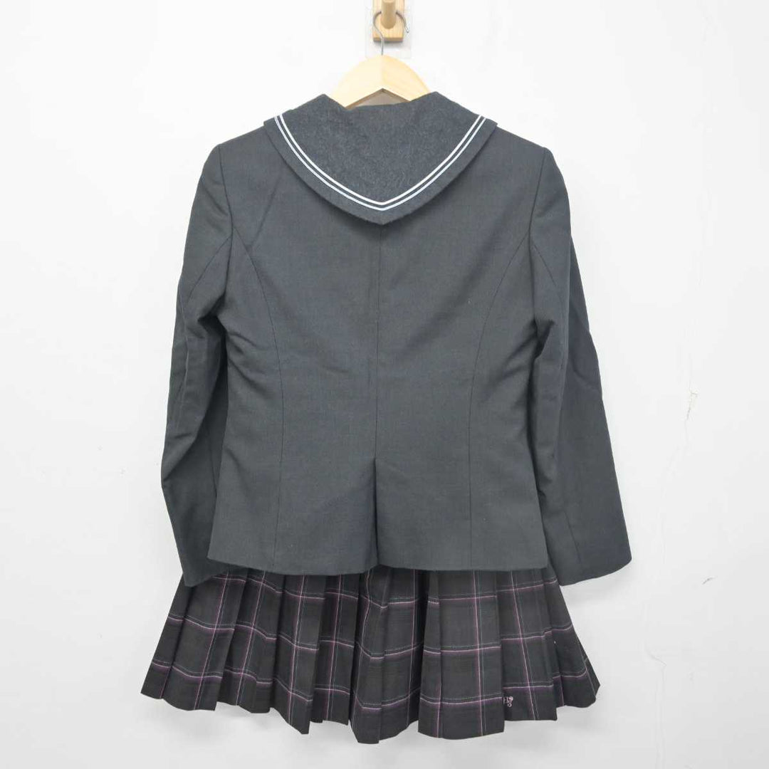 【中古】広島県 広島桜が丘高等学校 女子制服 4点 (ブレザー・セーラー服・スカート) sf055636