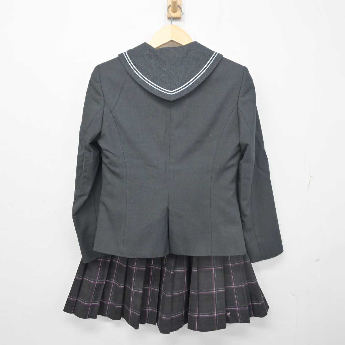 中古】広島県 広島桜が丘高等学校 女子制服 4点 (ブレザー・セーラー服・スカート) sf055636 | 中古制服通販パレイド