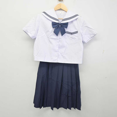 【中古】鹿児島県 甲南高等学校 女子制服 4点 (セーラー服・セーラー服・スカート) sf055663