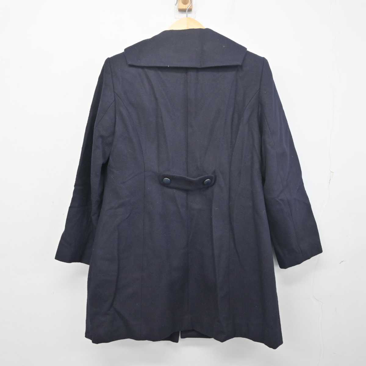 【中古】福岡県 小倉日新館中学校 女子制服 1点 (コート) sf055667