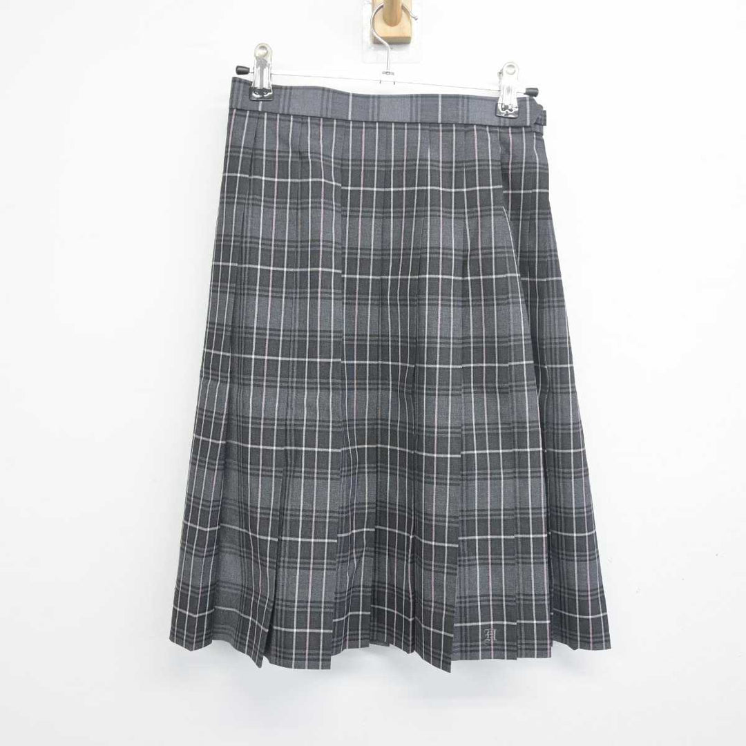 中古】埼玉県 盈進学園 東野高等学校 女子制服 3点 (ニット・シャツ・スカート) sf055672 | 中古制服通販パレイド