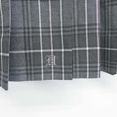 【中古】埼玉県 盈進学園 東野高等学校 女子制服 3点 (ニット・シャツ・スカート) sf055672