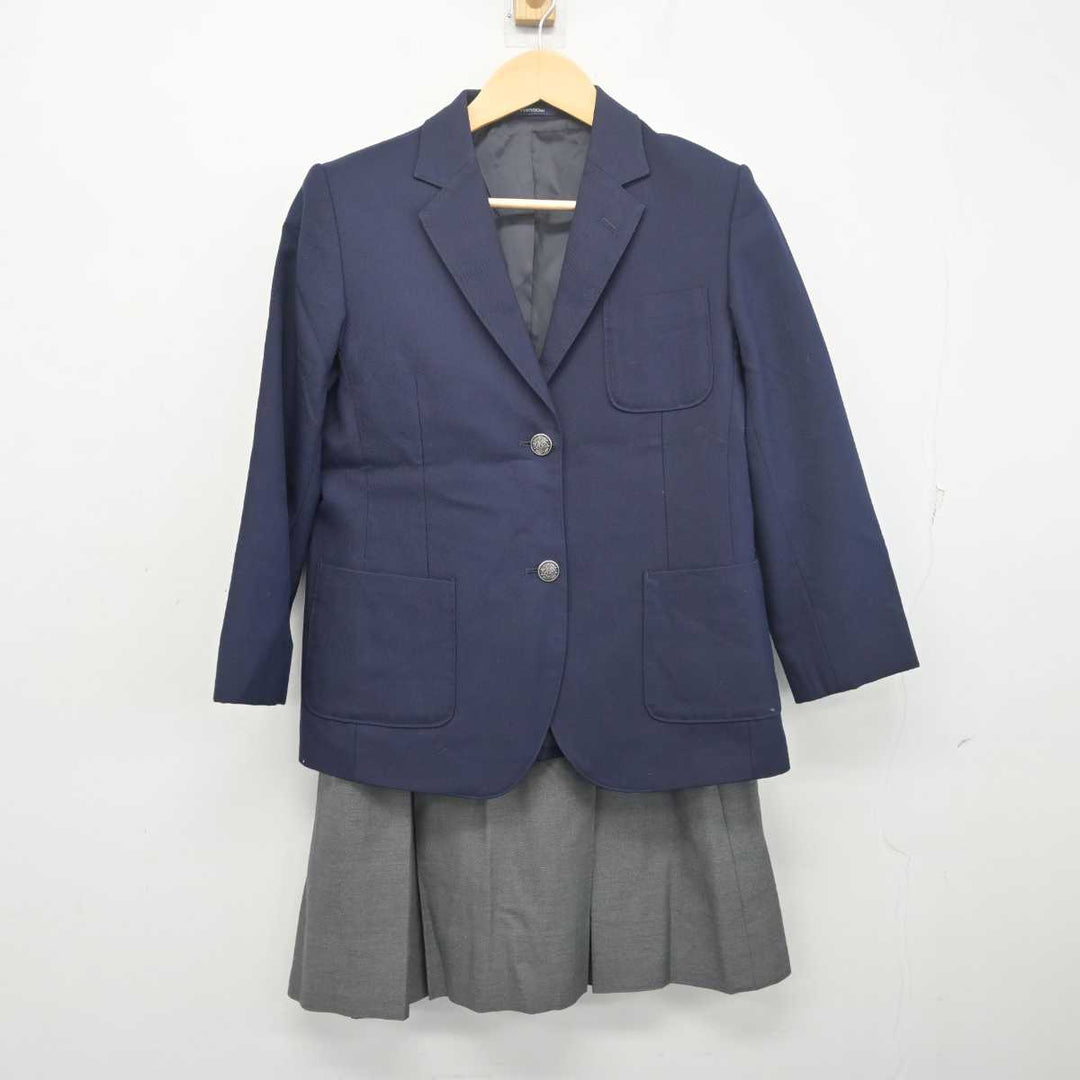 中古】大阪府 杉中学校 女子制服 3点 (ブレザー・スカート