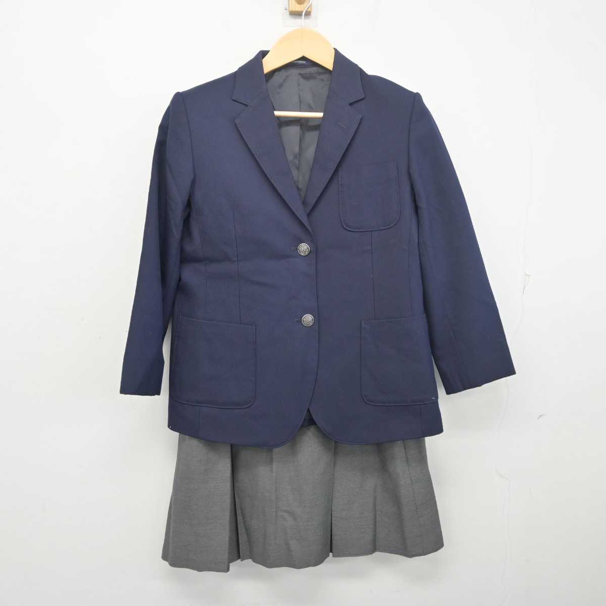 【中古】大阪府 杉中学校 女子制服 3点 (ブレザー・スカート) sf055674