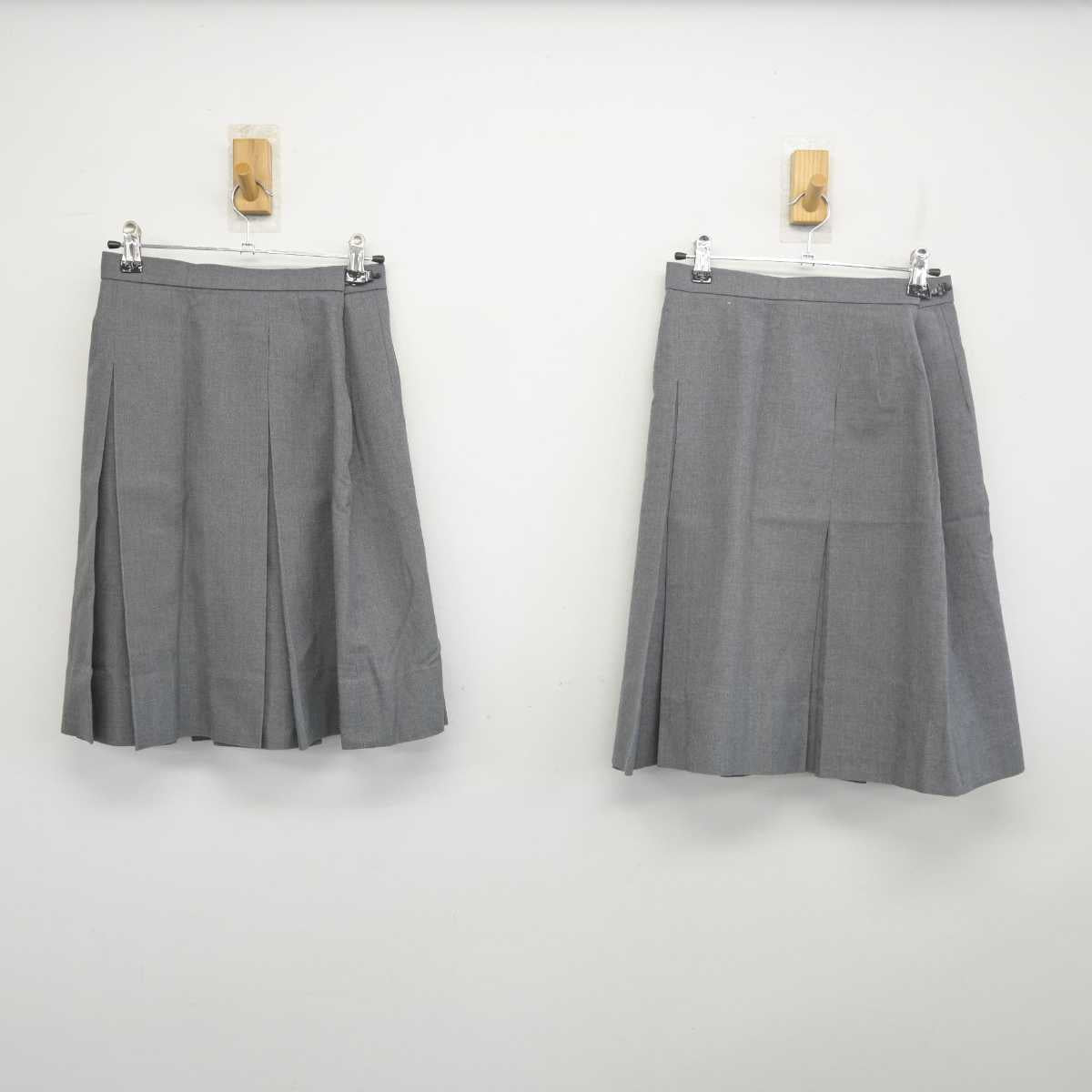 【中古】大阪府 杉中学校 女子制服 2点 (スカート・スカート) sf055675