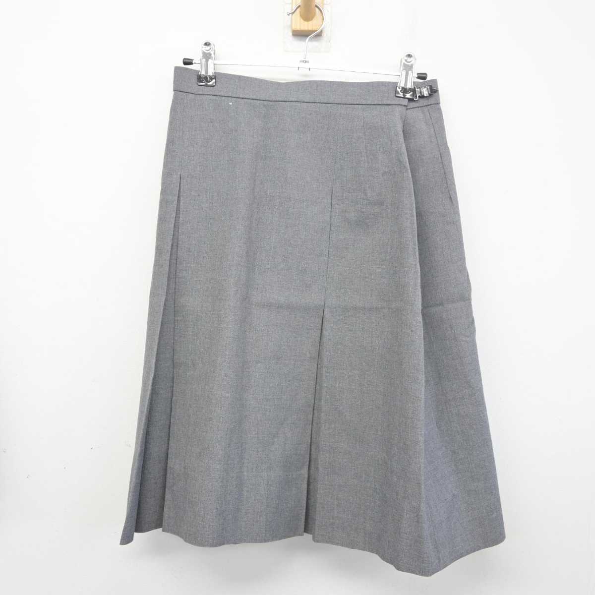 【中古】大阪府 杉中学校 女子制服 2点 (スカート・スカート) sf055675