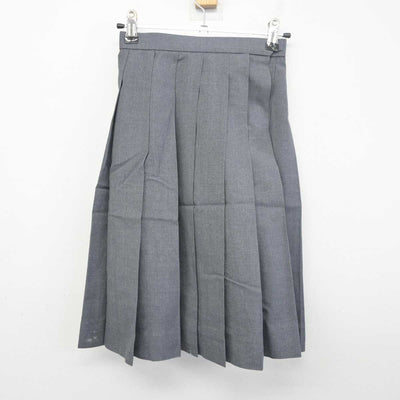 【中古】東京都 四谷中学校 女子制服 3点 (ニットベスト・シャツ・スカート) sf055687