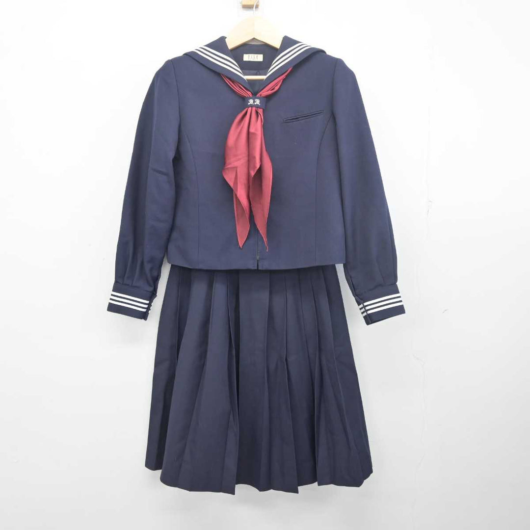 中古】東京都 昭和女子大学附属昭和中学校・高等学校 女子制服 5点 (セーラー服・スカート) sf055714 | 中古制服通販パレイド