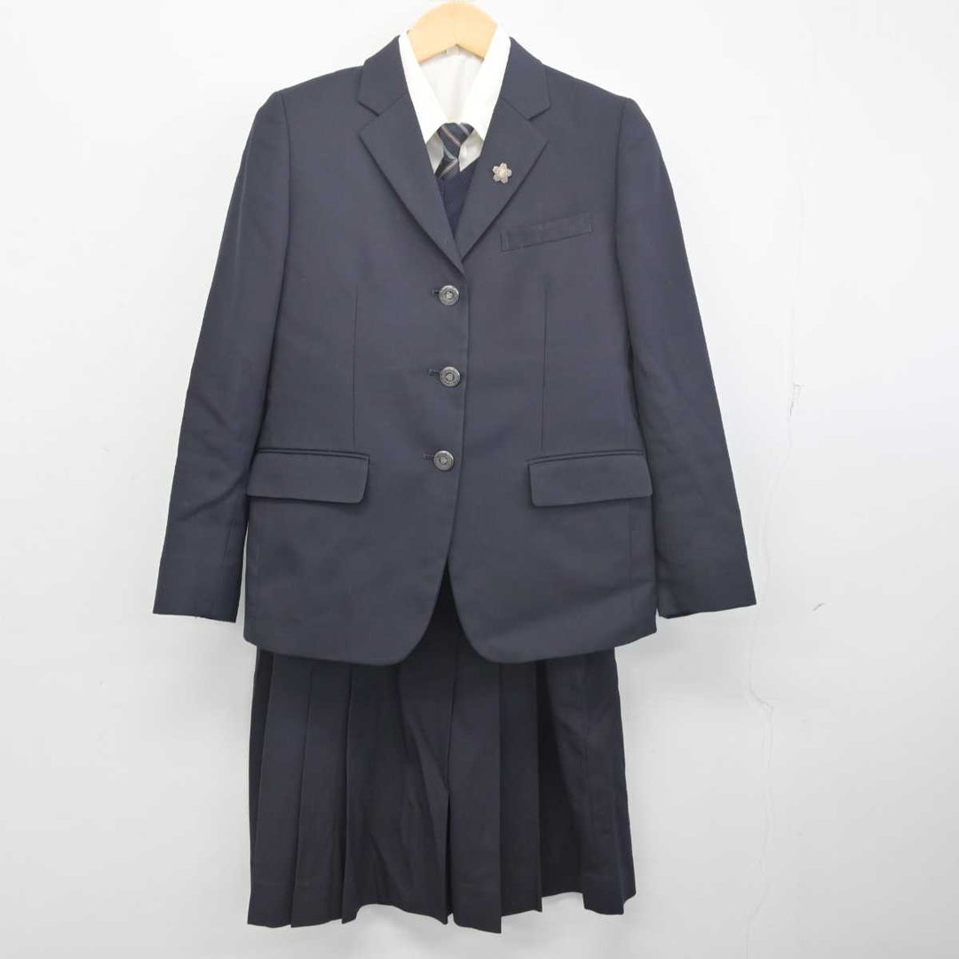 【中古】東京都 昭和女子大学附属昭和中学校・高等学校 女子制服 5点 (ブレザー・ニット・シャツ・スカート) sf055718 | 中古制服通販パレイド