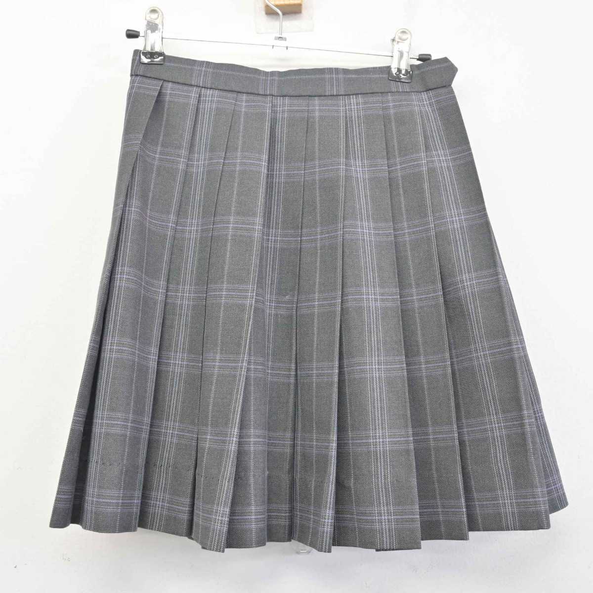 【中古】神奈川県 矢向中学校 女子制服 2点 (シャツ・スカート) sf055727