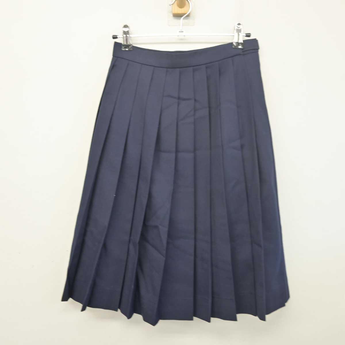 【中古】山口県 富海中学校 女子制服 2点 (セーラー服・スカート) sf055746