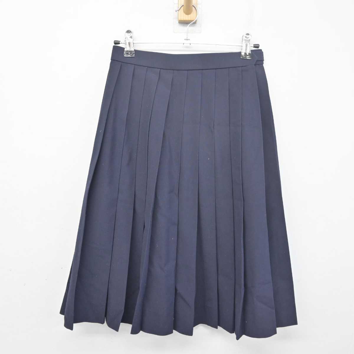 【中古】山口県 富海中学校 女子制服 3点 (セーラー服・スカート) sf055747