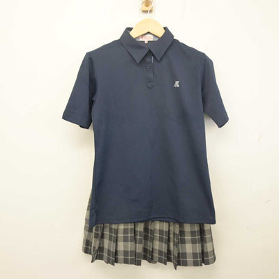 【中古】東京都 安部学院高等学校 女子制服 3点 (シャツ・シャツ・スカート) sf055750