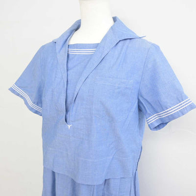 【中古】熊本県 ルーテル学院高等学校 女子制服 2点 (セーラー服・ジャンパースカート) sf055751