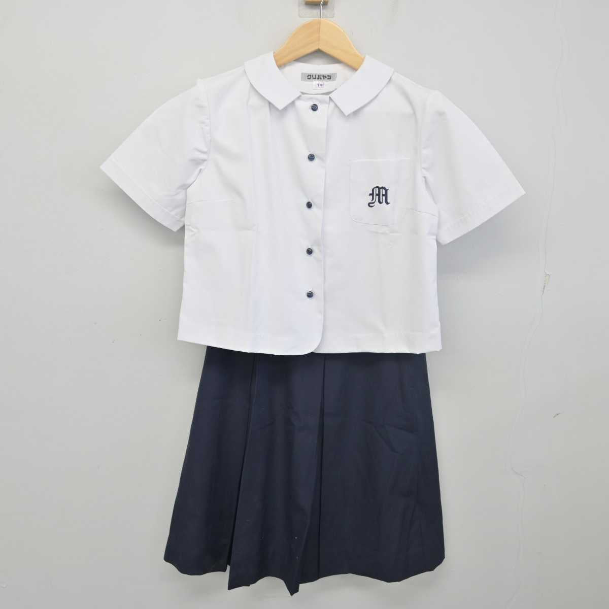 中古】静岡県 浜松南高等学校 女子制服 3点 (シャツ・スカート) sf055753 | 中古制服通販パレイド