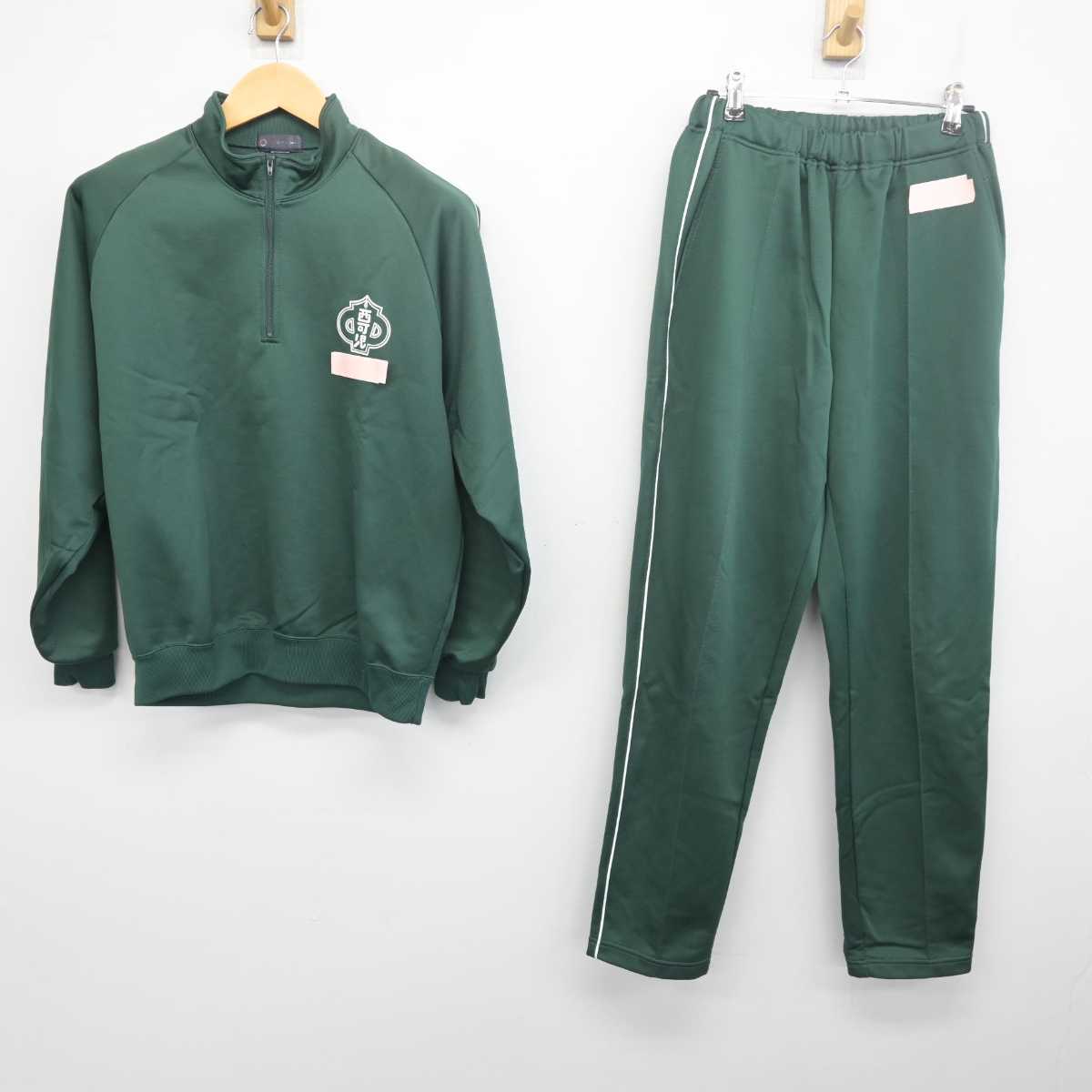 【中古】岐阜県 西可児中学校 女子制服 2点 (ジャージ 上・ジャージ 下) sf055765