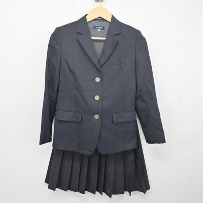 【中古】千葉県 船橋啓明高等学校 女子制服 3点 (ブレザー・ニット・スカート) sf055778