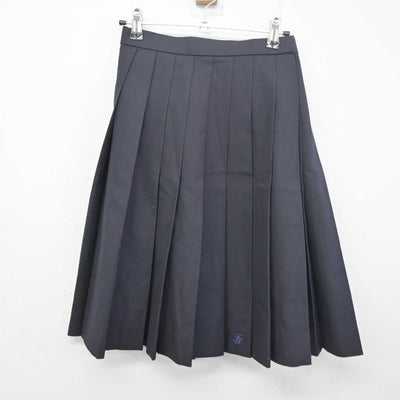 【中古】千葉県 船橋啓明高等学校 女子制服 3点 (ニットベスト・ニットベスト・スカート) sf055779