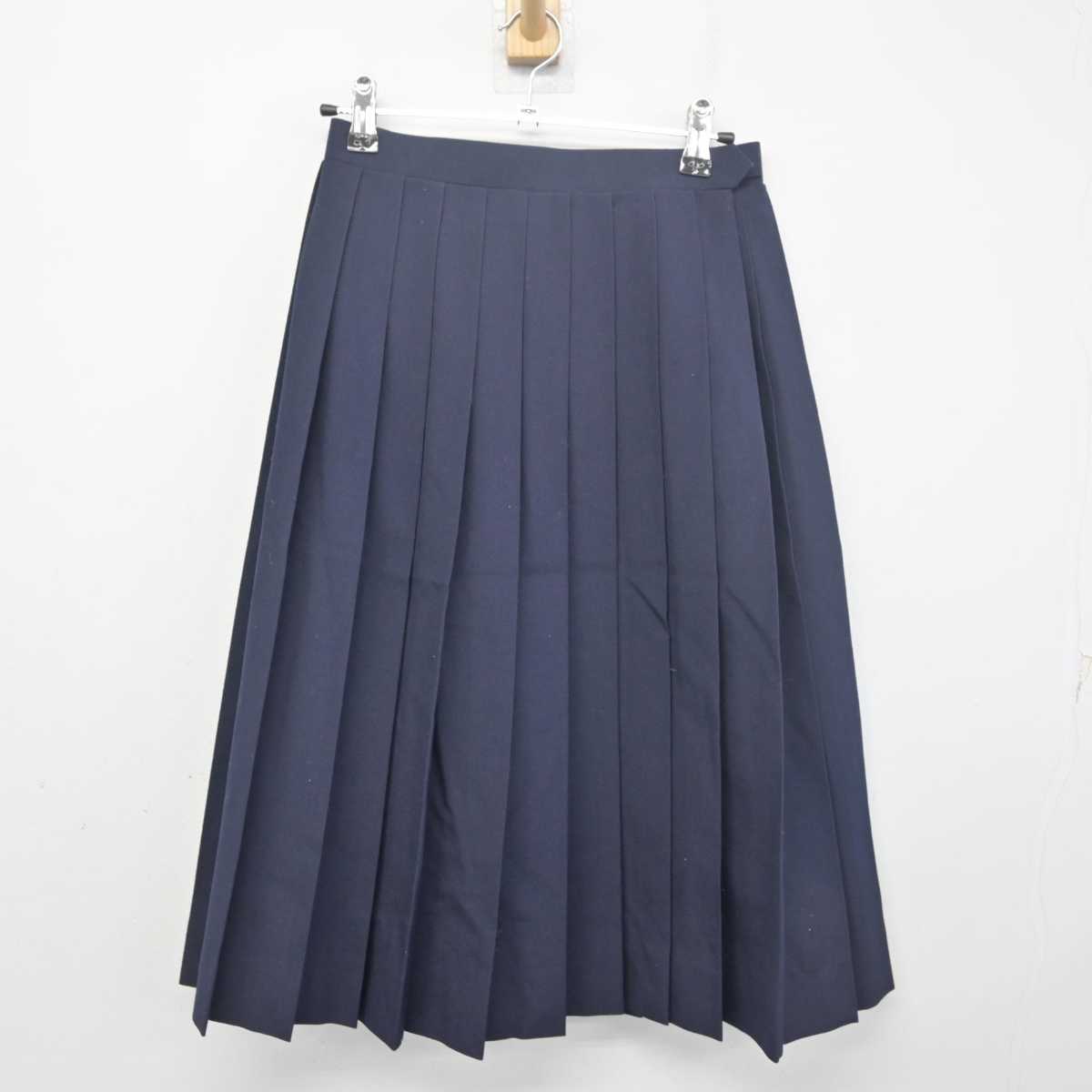 【中古】千葉県 法田中学校 女子制服 1点 (スカート) sf055780