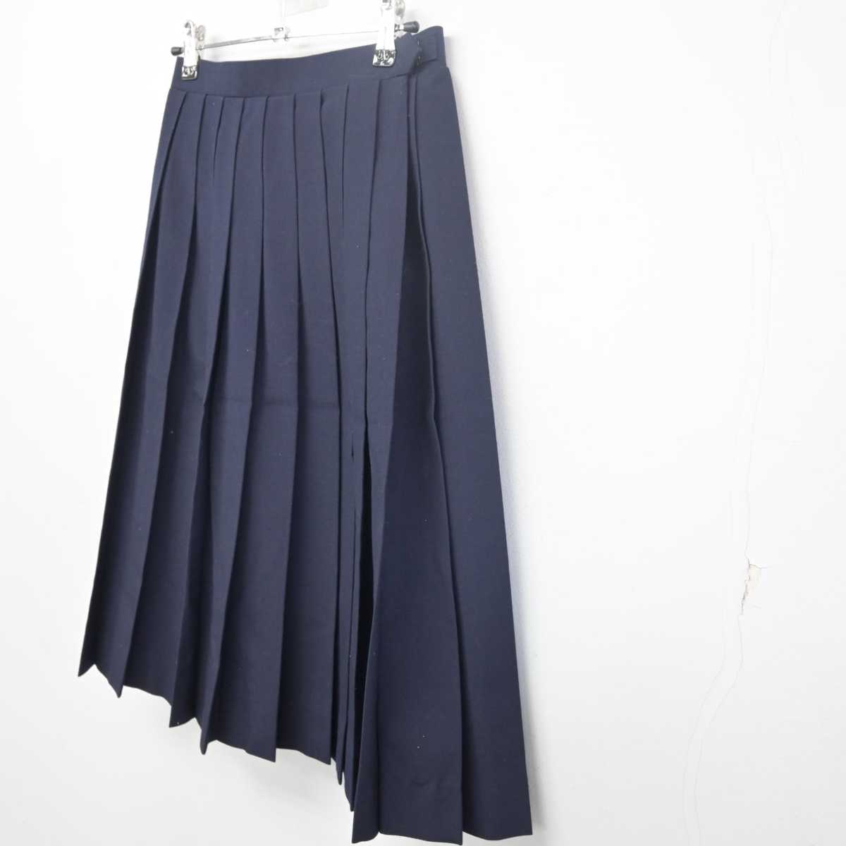 【中古】千葉県 法田中学校 女子制服 1点 (スカート) sf055780