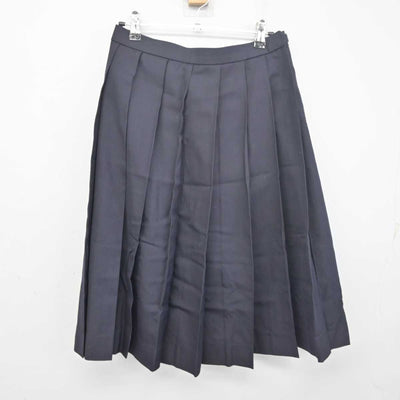 【中古】香川県 大手前丸亀中学校 女子制服 3点 (シャツ・スカート) sf055785