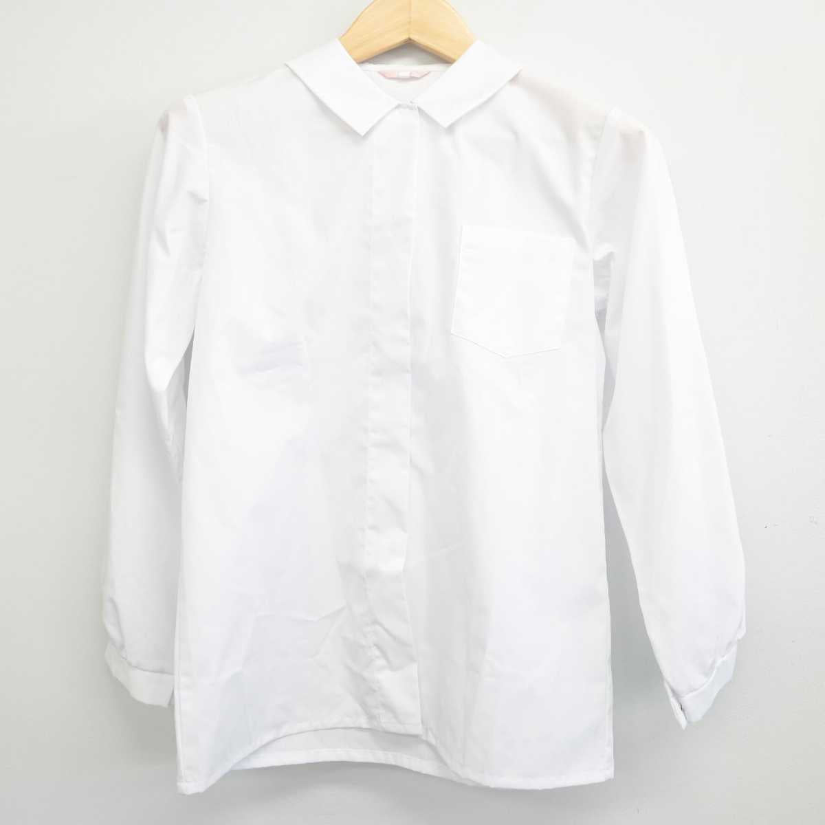 【中古】高知県 高知小津高等学校 女子制服 3点 (ベスト・シャツ・スカート) sf055809