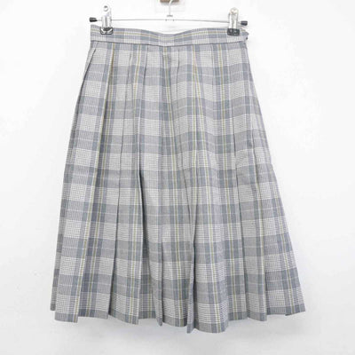 【中古】埼玉県 狭山清陵高等学校 女子制服 3点 (ベスト・スカート) sf055811