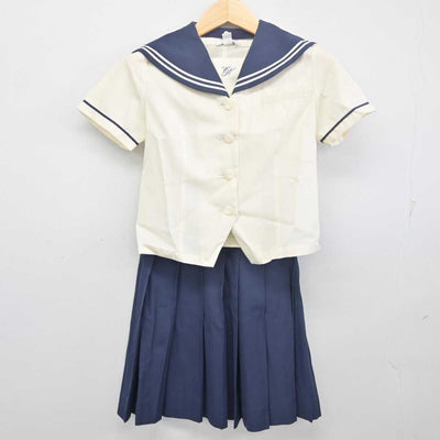 【中古】千葉県 千葉日本大学第一中学校 女子制服 2点 (セーラー服・スカート) sf055814